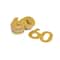 12 Packs: 20 ct. (240 total) 2" Gold 60 Glitter Confetti by Celebrate It™
